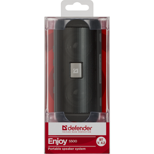 Defender Портативная акустика Enjoy S500 Bluetooth, 6Вт, FM/microSD/USB