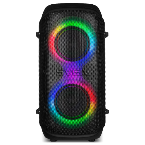 АС SVEN PS-800, черный, акустическая система  (100 Вт, TWS, Bluetooth, FM, USB, microSD, LED-дисплей, 4400мА*ч)