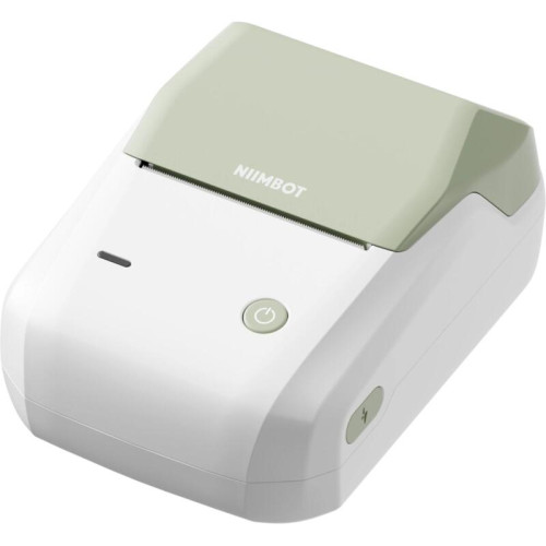 Термопринтер Niimbot B1 (1746798) 203dpi 50мм/с/USB/BT для печ.этик. зеленый