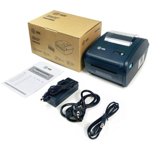 Термопринтер Cactus CS-TP-D440UB 203dpi 160мм/с/USB/BT для печ.этик. черный