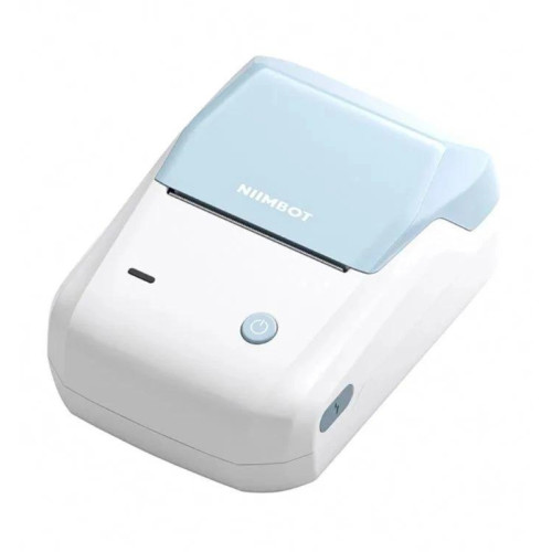 Термопринтер Niimbot B1 (1746797) 203dpi 50мм/с/USB/BT для печ.этик. голубой