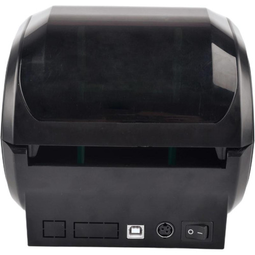 Термопринтер G&G GG-D410 203dpi 152мм/с/USB для печ.накл. черный