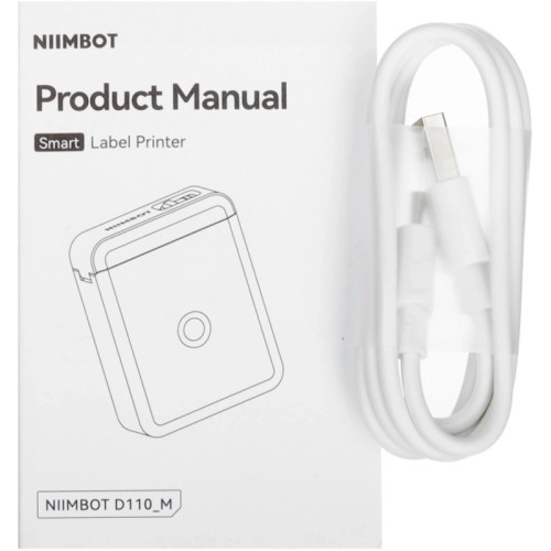 Термопринтер Niimbot D110 M (1746805) 203dpi 40мм/с/USB/BT для печ.этик. голубой