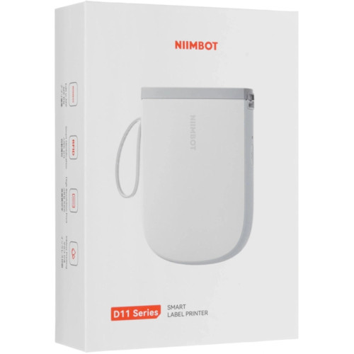 Термопринтер Niimbot D11_H (1746732) 300dpi 50мм/с/USB/BT для печ.этик. черный Термопринтер Niimbot D11_H (1746732) 300dpi 50мм/с/USB/BT для печ.этик. черный