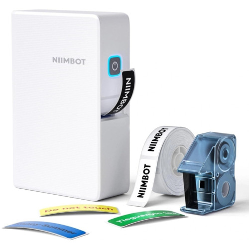 Термопринтер Niimbot N1 (1746888) 203dpi 40мм/с/USB/BT для печ.этик. белый