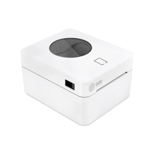 Термопринтер Cactus CS-TP-D410U-W 203dpi 160мм/с/USB для печ.этик. белый