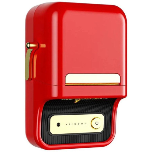Термопринтер Niimbot B21S (1746726) 203dpi 60мм/с/USB/BT для печ.этик. красный Термопринтер Niimbot B21S (1746726) 203dpi 60мм/с/USB/BT для печ.этик. красный