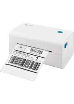 Термопринтер G&G GG-D420 203dpi 152мм/с/USB для печ.накл. белый