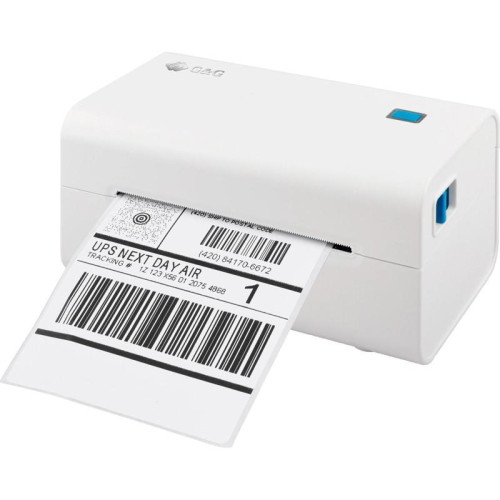 Термопринтер G&G GG-D420 203dpi 152мм/с/USB для печ.накл. белый