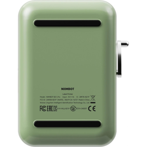 Термопринтер Niimbot B21 Pro (1747186) 300dpi 60мм/с/USB/BT для печ.этик. зеленый