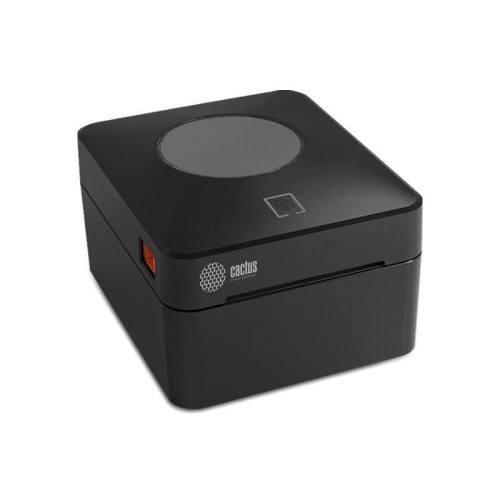 Термопринтер Cactus CS-TP-D410U 203dpi 160мм/с/USB для печ.этик. черный