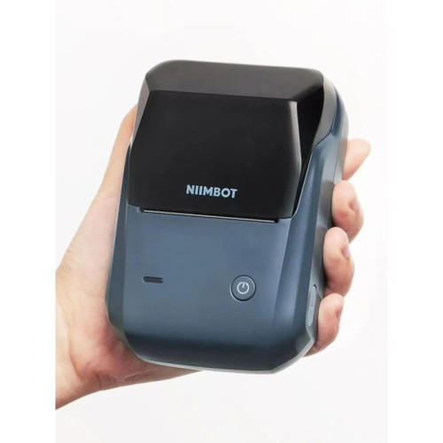 Термопринтер Niimbot B1 (1746799) 203dpi 50мм/с/USB/BT для печ.этик. голубой