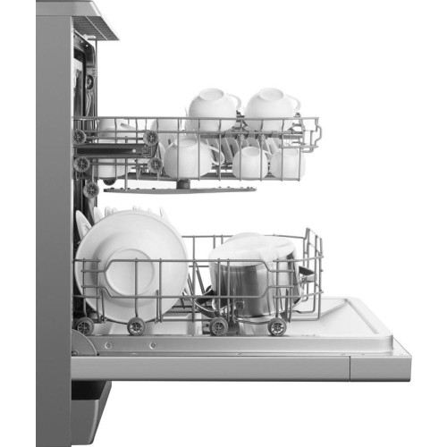 Посудомоечная машина Weissgauff DW 4015 серебристый (узкая)