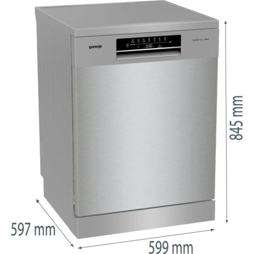 Посудомоечная машина Gorenje GS643D90X серый (полноразмерная)
