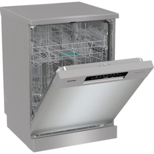 Посудомоечная машина Gorenje GS642E90X линия Essential, загрузка 13 комплектов, стандартный мотор, регулировка верхней корзины по высоте, 2 корзины, сенсорное управление, световой и звуковой сигнал завершения цикла, отсрочка, полный AquaStop, встроенная с Посудомоечная машина Gorenje GS642E90X линия Essential, загрузка 13 комплектов, стандартный мотор, регулировка верхней корзины по высоте, 2 корзины, сенсорное управление, световой и звуковой сигнал завершения цикла, отсрочка, полный AquaStop, встроенная с
