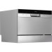 Посудомоечная машина Weissgauff TDW 4017 DS серебристый/черный (компактная)