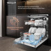 Посудомоечная машина Weissgauff DW 6038 B Inverter черный (полноразмерная) инвертер