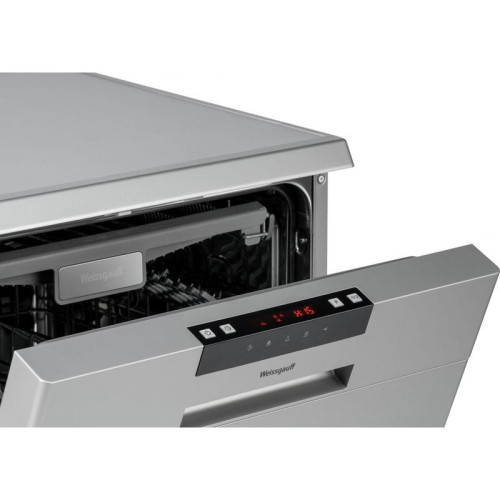 Посудомоечная машина Weissgauff DW 6015 серебристый (полноразмерная)