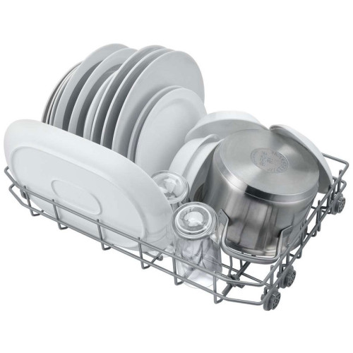 Посудомоечная машина Midea/ Посудомоечная машина Midea, настольная, ВхШхГ: 50х55х345 см, 5 компл., сенсорное управление, панель из стекла, 5+2 программ (HygieneCare+), конденсационная сушка, 2 корзины, 3 разбрызгивателя, Отложенный старт: 1-24 часа, Испол