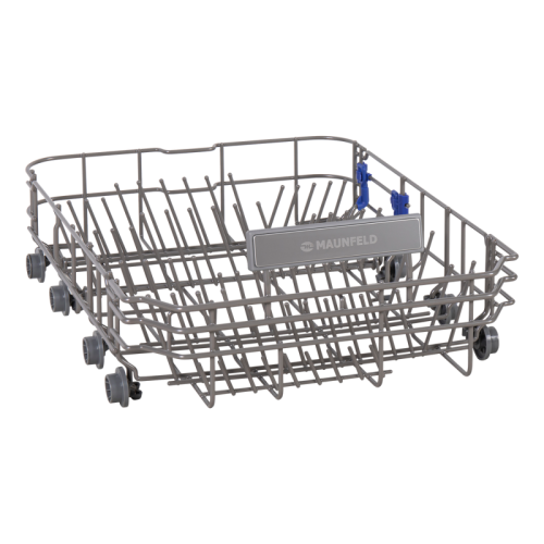 Посудомоечная бытовая машина MAUNFELD MWF08S Узкая,  Отдельностоящая ПММ 45см, 9 комплектов, 5 программ, электронное управление с LED индикацией, 49 дБ, A+/A/A, 1/2 загрузка, отсрочка старта 3/6/9ч, белый