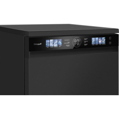 Посудомоечная машина Weissgauff DW 996 Touch Inverter Dual Fan Dry черный (полноразмерная) инвертор Посудомоечная машина Weissgauff DW 996 Touch Inverter Dual Fan Dry черный (полноразмерная) инвертор