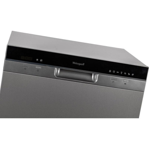 Посудомоечная машина Weissgauff TDW 4017 DS серебристый/черный (компактная)