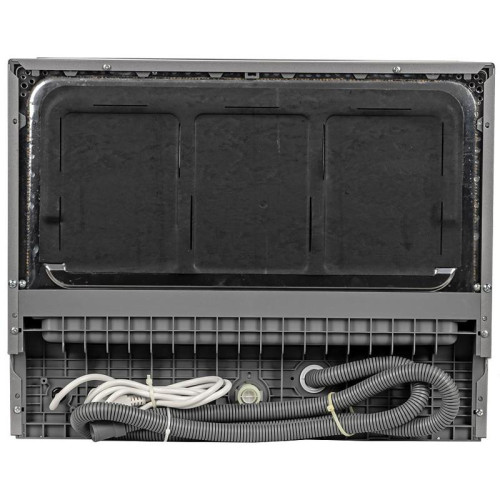 Посудомоечная машина Weissgauff TDW 4017 DS серебристый/черный (компактная)