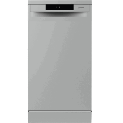 Посудомоечная машина GORENJE GS520E15S отдельностоящая, 84.5х44.8х60 см, 9 комплектов, 5 программ, серебристый цвет