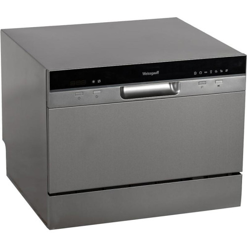Посудомоечная машина Weissgauff TDW 4017 DS серебристый/черный (компактная)