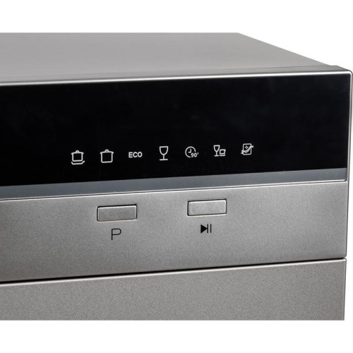 Посудомоечная машина Weissgauff TDW 4017 DS серебристый/черный (компактная)