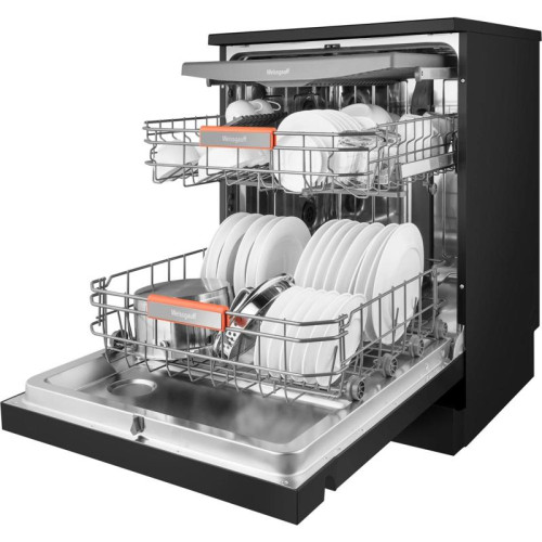Посудомоечная машина Weissgauff DW 6038 B Inverter черный (полноразмерная) инвертер