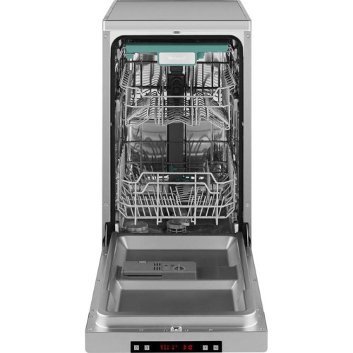 Посудомоечная машина Weissgauff DW 4015 серебристый (узкая)