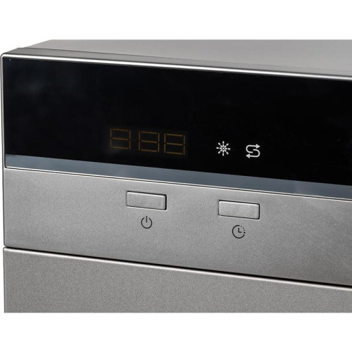 Посудомоечная машина Weissgauff TDW 4017 DS серебристый/черный (компактная)