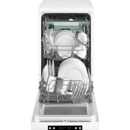 Посудомоечная машина Weissgauff DW 4535 белый (узкая)