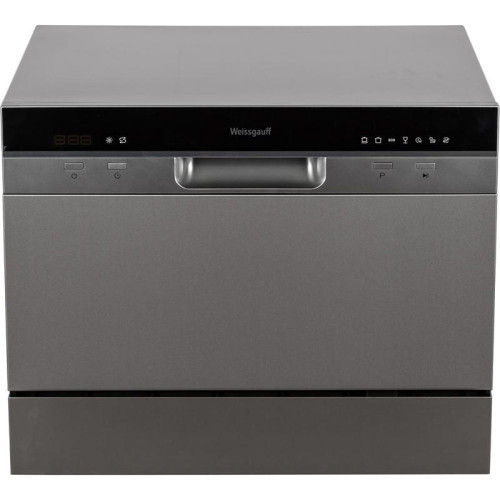 Посудомоечная машина Weissgauff TDW 4017 DS серебристый/черный (компактная)