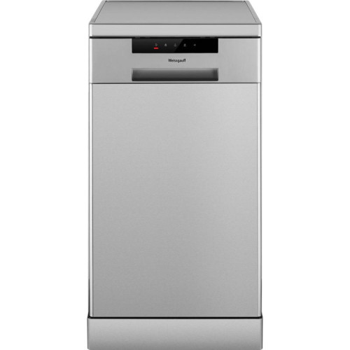 Посудомоечная машина Weissgauff DW 4015 серебристый (узкая)