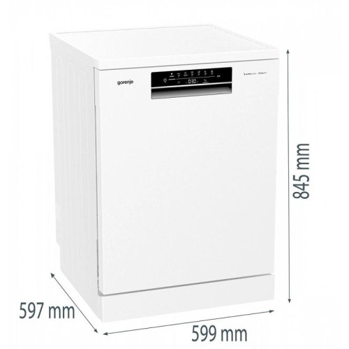 Посудомоечная машина Gorenje GS642C90W ( 2 корзины ) белый (полноразмерная)