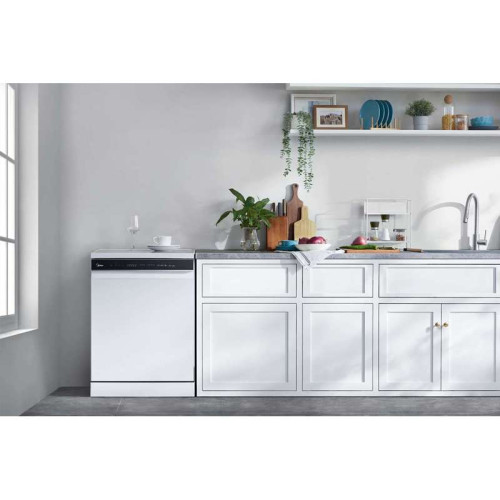 Посудомоечная машина Midea/ Посудомоечная машина Midea, отдельностоящая, 60 см, 14 компл., 3 корзины, 3-я корзина Infinity, А++/A/A, электронное управление с LED индикацией, 6+3 программ, функция доп. сушки (Extra Drying), конденсационная сушка, Отложенны