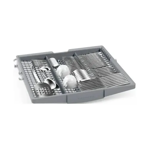 Посудомоечная машина BOSCH SMS6EMW65Q отдельностоящая, 60 см, 13 комплектов, 6 стандартных программ, 4 температурных режима, технология защиты стекла, проточный нагревательный элемент, самоочистка фильтра, AquaSensor, дисплей, Wi-Fi, отсрочка запуска, 3 к