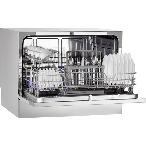 Посудомоечная машина Weissgauff TDW 4017 DS серебристый/черный (компактная)