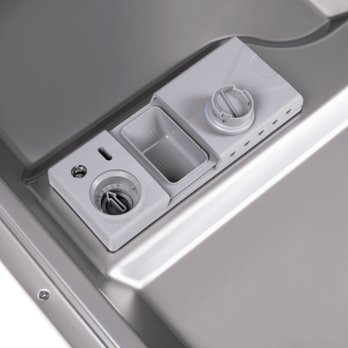 Посудомоечная бытовая машина MAUNFELD MWF08S Узкая,  Отдельностоящая ПММ 45см, 9 комплектов, 5 программ, электронное управление с LED индикацией, 49 дБ, A+/A/A, 1/2 загрузка, отсрочка старта 3/6/9ч, белый