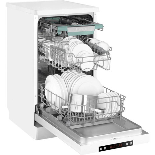 Посудомоечная машина Weissgauff DW 4535 белый (узкая)