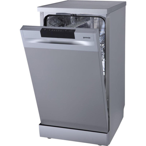 Посудомоечная машина GORENJE GS520E15S отдельностоящая, 84.5х44.8х60 см, 9 комплектов, 5 программ, серебристый цвет Посудомоечная машина GORENJE GS520E15S отдельностоящая, 84.5х44.8х60 см, 9 комплектов, 5 программ, серебристый цвет
