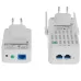 Набор PowerLine адаптеров/ Tenda PH5 Набор PowerLine адаптеров, 1000 Мбит/с, в комплекте - 2 шт (P3, PA6), Wi-Fi 2.4 ГГц 300 Мбит/с
