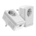 AV600 Комплект адаптеров Powerline с розеткой/ AV600 Passthrough Powerline Starter Kit
