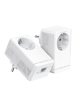 AV1000 Комплект гигабитных адаптеров Powerline с розеткой/ AV1000 Gigabit Passthrough Powerline Starter Kit