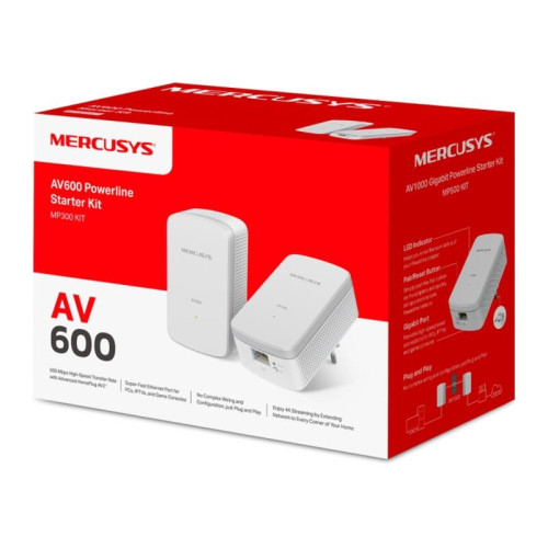 AV600 Комплект Powerline-адаптеров/ AV600 Powerline Starter Kit