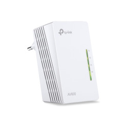 Сетевой адаптер/ 300Mbps Wireless AV600 Powerline Extender, 600Mbps Powerline Datarate, 2 10/100Mbps ports, Single Pack