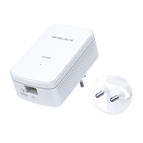 Сетевой адаптер HomePlug AV Mercusys MP500 KIT AV1000 Gigabit Ethernet (упак.:2шт)