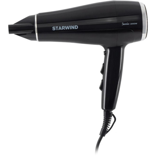 Фен/ Фен Starwind SHD 7080 2000Вт черный/хром